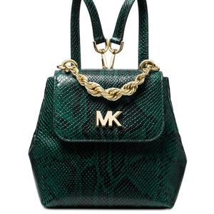 Michael Kors Python Convertible Backpack